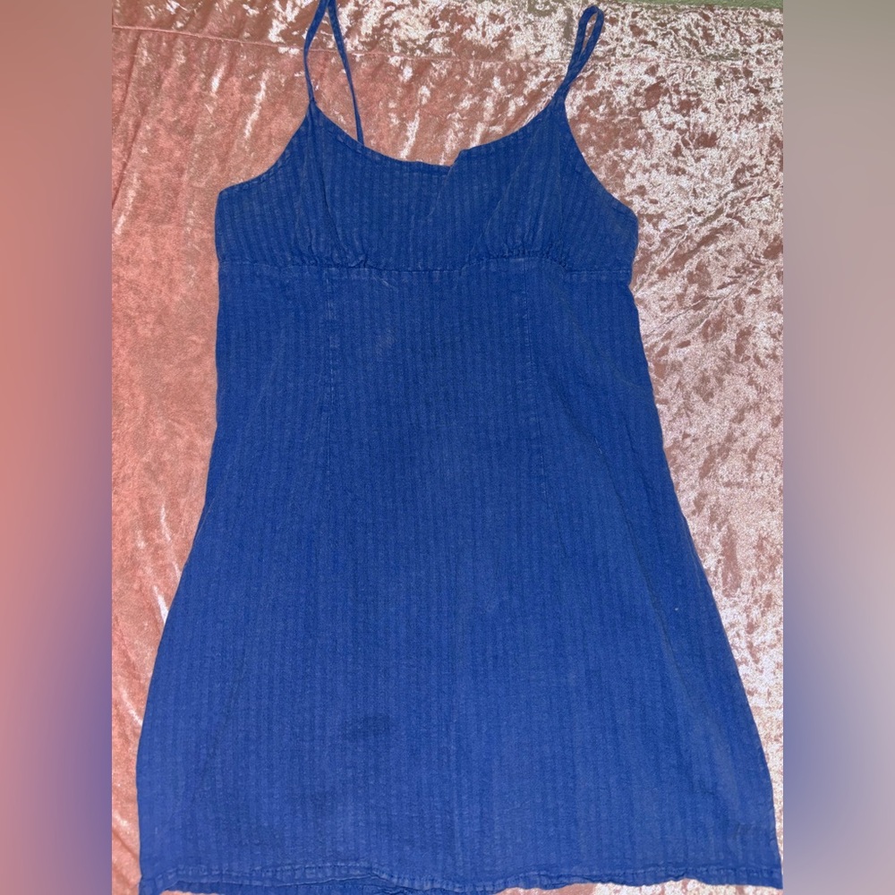 Blue dress